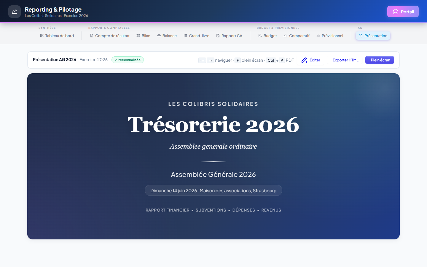 Présentation AG