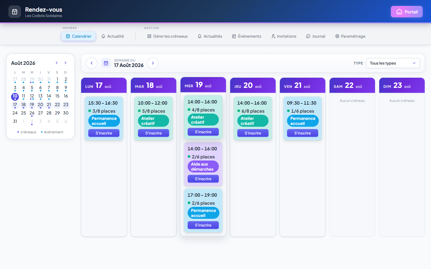 Calendrier